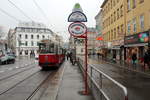 Wien Wiener Linien SL 38 (c5 1423 + E2 4023) IX, Alsergrund, Währinger Straße / Nußdorfer Straße (Hst. Spitalgasse / Währinger Straße) am 17. Februar 2017.