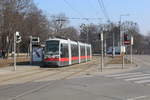 Wien Wiener Linien SL 10 (A1 72) XIV, Penzing, Hst. Schloss Schönbrunn am 16. Februar 2017.