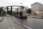 Wien Wiener Linien SL 31 (B 686) XX, Brigittenau, Gaußplatz / II, Leopoldstadt, Obere Augartenstraße am 18.