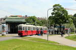 Wien Wiener Linien SL 6 (c3 1249 + E1 4528) VI, Mariahilf, Hst. Margaretengürtel am 11. Mai 2017.