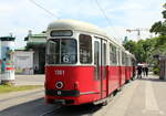 Wien Wiener Linien SL 6 (c4 1301 + E1 4505) VI, Mariahilf, Hst. Margaretengürtel am 11. Mai 2017.