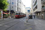 Wien Wiener Linien SL 5 (E1 4784 + c4 1306) VIII, Josefstadt, Florianigasse am 11.