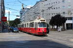 Wien Wiener Linien SL 2 (E2 4063 + c5 1456) XVI, Ottakring, Thaliastraße / Maroltingergasse am 30.