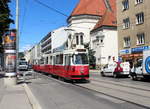 Wien Wiener Linien SL 2 (E2 4052 + c5 145x) XVI, Ottakring, Thaliastraße / Stillfriedplatz am 30. Juni 2017.