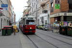 Wien Wiener Linien SL 5 (E1 4844 + c4 1319) VII, Neubau, Kaiserstraße / Westbahnstraße am 27.