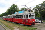 Wien Wiener Linien SL 6 (E1 4513 + c4 1303) XI, Simmering, Simmeringer Hauptstraße / Weißenböckstraße am 30.