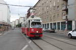 Wien Wiener Linien SL 33 (E1 4730) XX, Brigittenau, Jägerstraße / Leipziger Straße am 29.