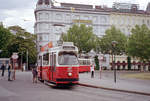 Wien Wiener Linien SL 58 (E2 4068 + c5 1451) Westbahnhof am 25. Juli 2007. - Scan von einem Farbnegativ. Film: Agfa Vista 200. Kamera: Leica C2.