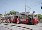 Wien Wiener Linien SL 10 (E1 4536) XIV, Hietzing, U-Bahnhof Hietzing / Kennedybrücke am 26.