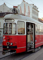 Wien Wiener Linien SL 62 (E1 4638) XII, Meidling, Eichenstraße (Hst.