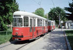 Wien Wiener Linien SL 1 (c4 1366 + E1 4826) II, Leopoldstadt, Prater Hauptallee am 3.