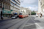Wien Wiener Linien SL 5 (E1 4752 + c4 1327) IX, Alsergrund, Alserbachstraße / Julius-Tandler-Platz am 4.