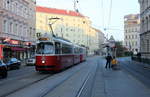 Wien Wiener Linien SL 6 (E2 4091 + c5 1491) X, Favoriten, Quellenstraße / Gellertplatz am 19.