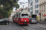Wien Wiener Linien SL 6 (E1 4508) X, Favoriten, Quellenstraße / Van-der-Nüll-Gasse am 20.