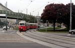 Wien Wiener Linien SL 6 (E1 4508 + c4 1304) VI, Mariahilf, Gumpendorfer Gürtel / Linke Wienzeile am 20. Oktober 2017.