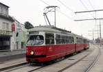 Wien Wiener Linien SL 26 (E1 4743 + c4 1325) XXII, Donaustadt, Kagran, Kagraner Platz (Hst.
