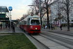Wien Wiener Linien SL 31 (E1 4795 + c4 1342) I, Innere Stadt, Franz-Josefs-Kai / Schottenring am 18.