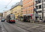 Wien Wiener Linien SL 46 (A1 118) XVI, Ottakring, Sandleitengasse am 21. Oktober 2017.