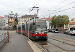 Wien Wiener Linien SL 62: Der ULF A1 108 erreicht am Nachmittag des 21.