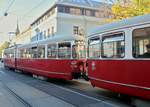 Wien Wiener Linien SL 49 (E1 4538 + c4 1373) XIV, Penzing, Hütteldorf, Linzer Straße / Satzberggasse am 16.