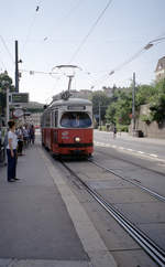 Wien Wiener Linien SL 37 (E1 4834) XIX, Döbling, Döblinger Hauptstraße (Hst.