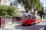 Wien Wiener Linien SL 9 (E1 4855) XVIII, Währing, Gersthof, Wallrißstraße (Endhaltestelle) am 5.