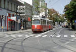 Wien Wiener Linien SL 41 (E2 4018) XVIII, Währing, Gersthof, Gersthofer Straße / Gentzgasse / S-Bahnhof Gersthof am 5. August 2010. - Scan eines Farbnegativs. Film: Kodak FB 200-7. Kamera: Leica C2.