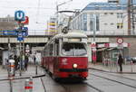 Wien Wiener Linien SL 26 (E1 4784) XXI, Floridsdorf, Schloßhofer Straße / Rechte Nordbahngasse am 16. März 2018.