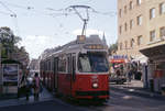 Wien Wiener Linien SL 67 (E2 4075) X, Favoriten, Favoritenstraße / Quellenstraße am 21.