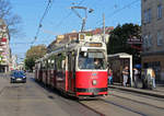 Wien Wiener Linien SL 6 (E2 4313) X, Favoriten, Quellenstraße / Quellenplatz am 20. April 2018.