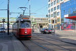 Wien Wiener Linien SL 31 (E2 4072) XXI, Floridsdorf, Goßjedlersdorf, Brünner Straße am künftigen Krankenhaus Wien Nord.