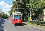 Wien Wiener Linien SL D (E2 4001 (SGP 1977/78)) XIX, Döbling, Heiligenstadt, Heiligenstädter Straße am 27.