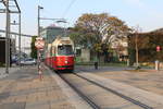 Wien Wiener Linien SL 5 (E2 4066 (SGP 1987)) II, Leopoldstadt, Praterstern am 18. Oktober 2018.