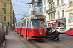 Wien Wiener Linien SL 41 (E2 4006 (SGP 1978)) XVIII, Währing, Gentzgasse / Aumannplatz am 14.