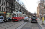 Wien Wiener Linien SL 49 (E1 4549 + c4 1359 (Bombardier-Rotax 1975 bzw.