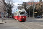 Wien Wiener Linien SL 49 (E1 4549 + c4 1359 (Bombardier-Rotax 1975 bzw.