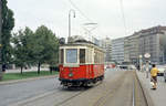 Wien: Die Wiener Straßenbahnen vor 50 Jahren: SL 78 (K 2422 (Simmeringer Waggonfabrik 1913)) I, Innere Stadt, Franz-Josefs-Kai / Marienbrücke am 25. August 1969. - Scan eines Farbnegativs. Film: Kodak Kodacolor X. Kamera: Kodak Retina Automatic II.