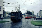 Wien: Die Wiener Straßenbahnen vor 50 Jahren: Ein Arbeitstriebwagen ist mir damals auch vor die Linse gekommen.