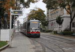 Wien Wiener Linien SL 1 (ULF B1 769) III, Landstraße, Radetzkystraße / Hintere Zollamtsstraße (Hst. Hintere Zollamtsstraße) am 20. Oktober 2019.