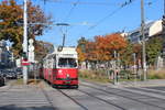 Wien Wiener Stadtwerke-Verkehrsbetriebe / Wiener Linien: Gelenktriebwagen des Typs E1: Am 16.