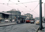 Wien Wiener Stadtwerke-Verkehrsbetriebe / Wiener Linien: Gelenktriebwagen des Typs E1: Motiv und Ort: E1 4549 als SL 8 in der damaligen Hst.