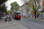 Wien Wiener Stadtwerke-Verkehrsbetriebe / Wiener Linien: Gelenktriebwagen des Typs E1: Motiv: E1 4549 als SL 25.