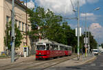 Wien 

E1 4808 + 1357 als Linie 25, Aspern Oberdorfstraße, 08.06.2021. 