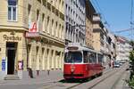 E2 4009 als Linie 9 in der Hormayrgasse auf der Fahrt zum Westbahnhof.