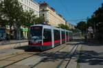 Wiener Linien Siemens ULF Wagen 649 am 20.06.22 in Wien
