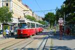 Wiener Linien SGP E2 Wagen 4054 am 20.06.22 in Wien