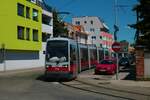 Wiener Linien Siemens ULF Wagen 726 am 20.06.22 in Wien