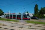 Wiener Linien Siemens ULF Wagen 742 am 20.06.22 in Wien