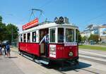 Wiener Linien M1 Wagen 4101 am 22.06.22 in Wien