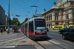 Wiener Linien Siemens ULF Wagen 641 am 22.06.22 in Wien